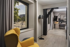 Uitzicht vanuit de kamer