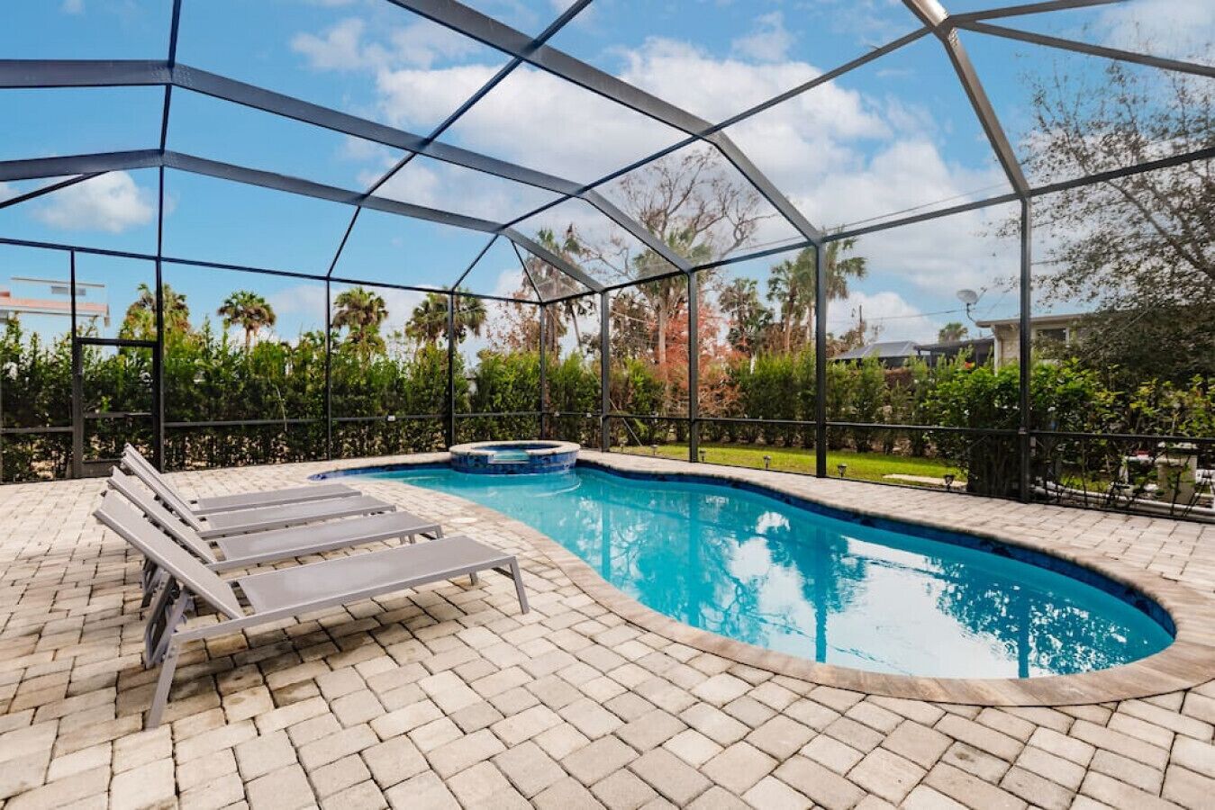 Walk to Beach! Luxury Custom Home w/ Pool & Spa - 2 Kings