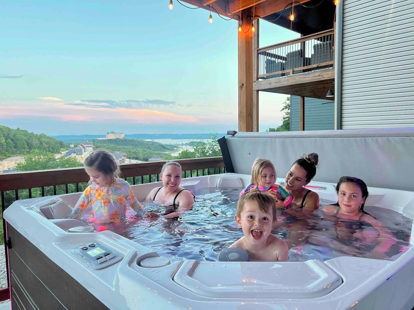 Baignoire à remous extérieure