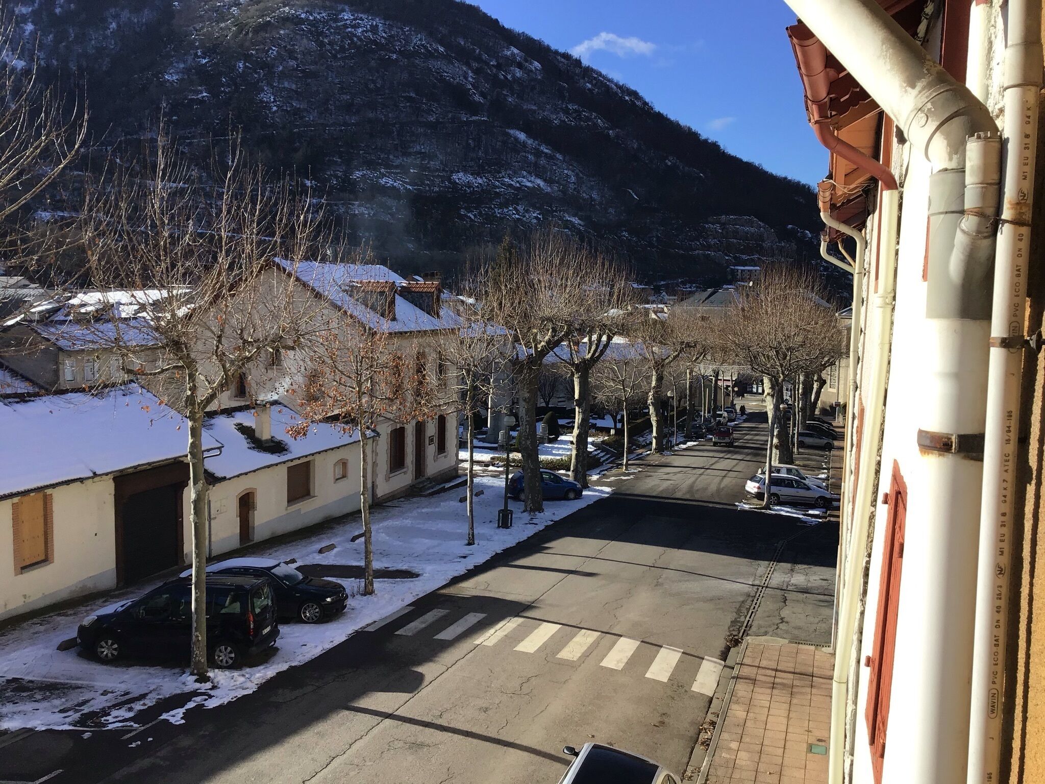 Vista desde la propiedad