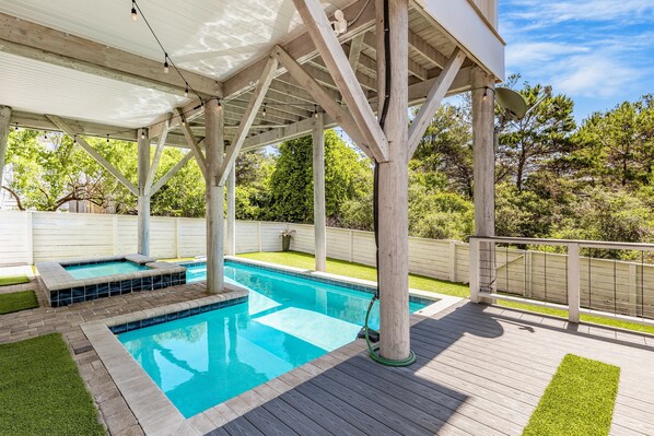 Alberca al aire libre 