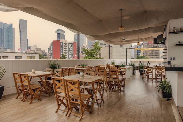Rooftop terrace