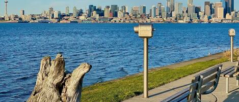 بالقرب من الشاطئ