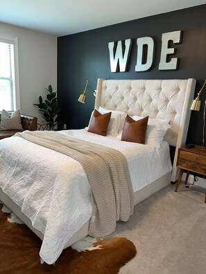 4 bedrooms, desk, iron/ironing board, WiFi