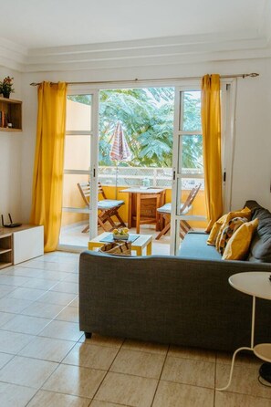 Flat-screen TV, video games, books