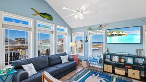 Unclassified image, 2 of 49, button - Ocean Views with a 1 minute walk to beach access! Linens & Bath Towels included! (Kill Devil Hills)