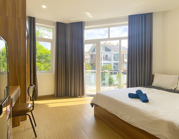 1 chambre, bureau, fer et planche à repasser, Wi-Fi gratuit