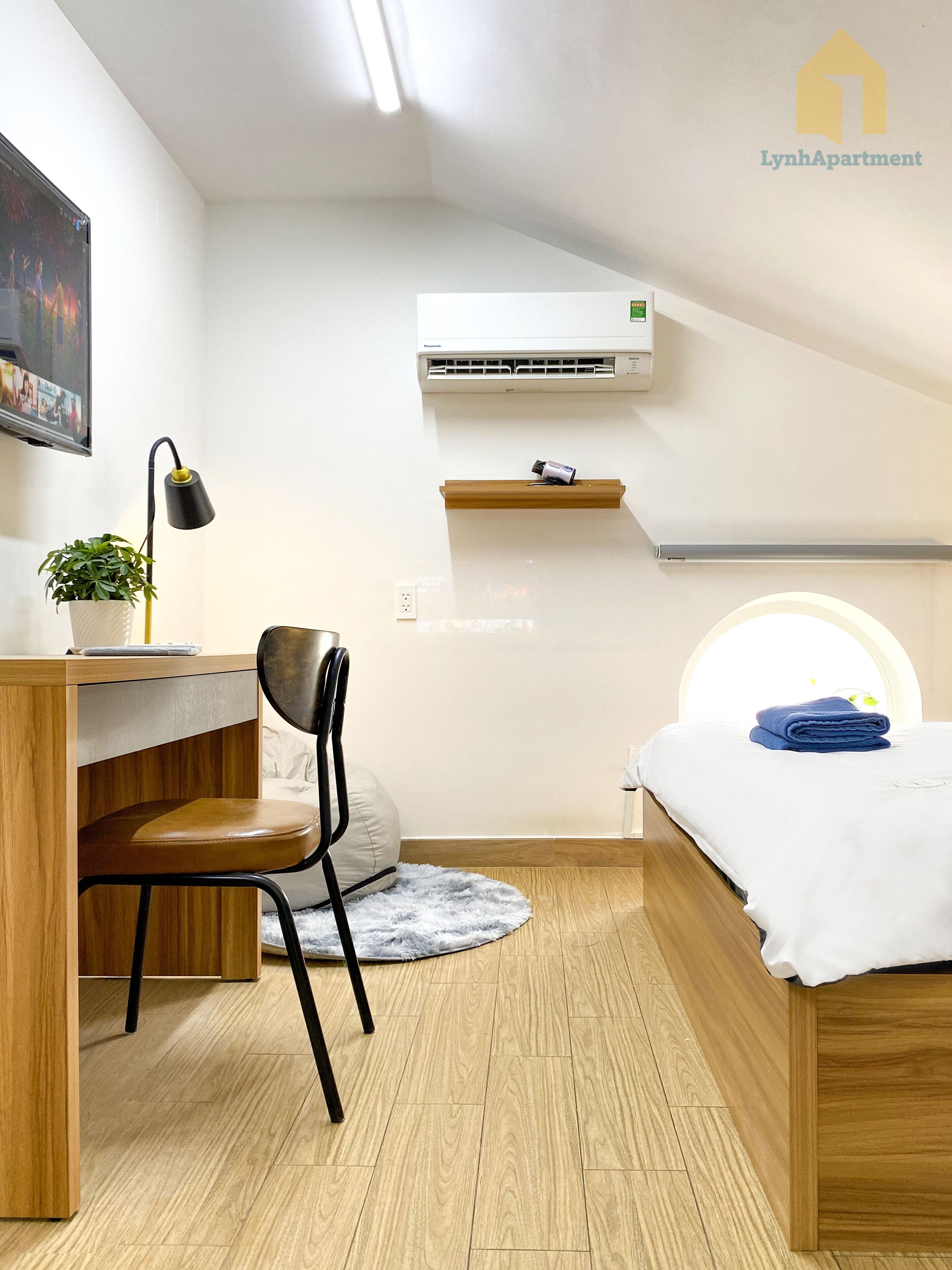 1 室のベッドルーム、アイロン / アイロン台、WiFi (無料)、ベッドシーツ