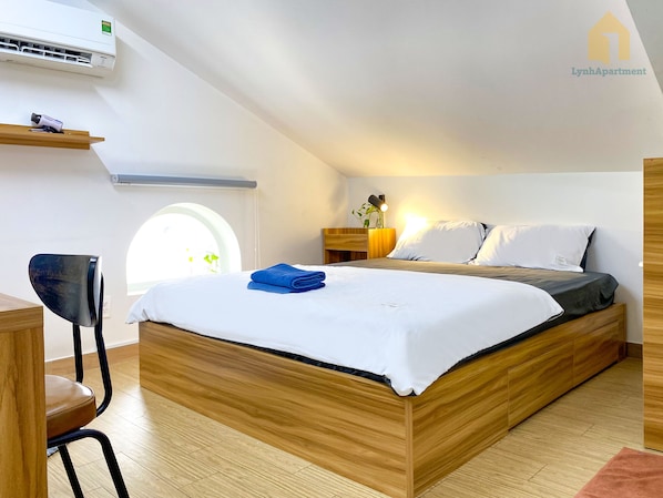 1 Schlafzimmer, Bügeleisen/Bügelbrett, kostenloses WLAN, Bettwäsche