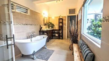 Tina y secadora de cabello