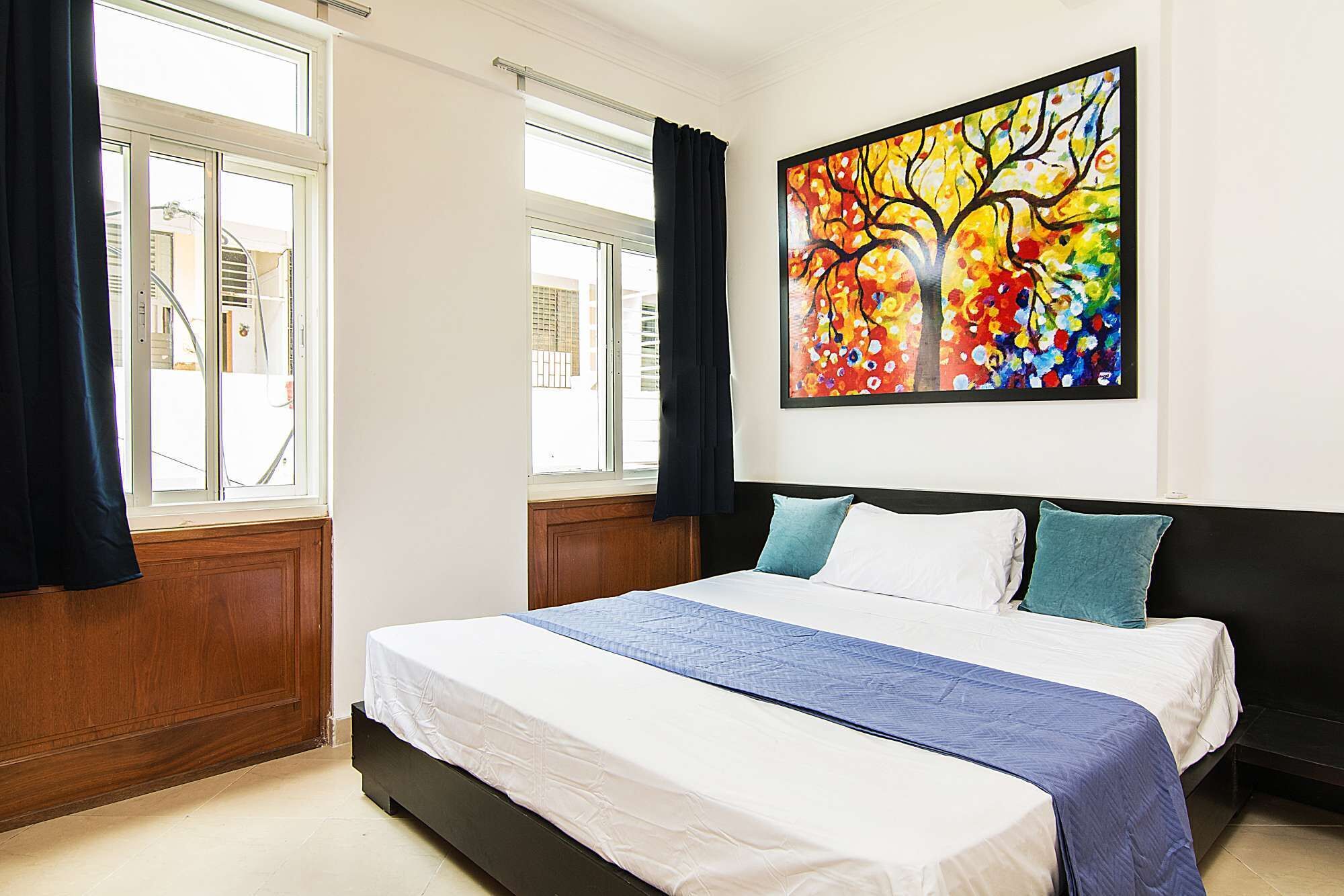 2 habitaciones, escritorio, wifi y ropa de cama 