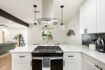 Cozy & Modern Home with King Beds, Fenced Yard, Fast Wi-Fi