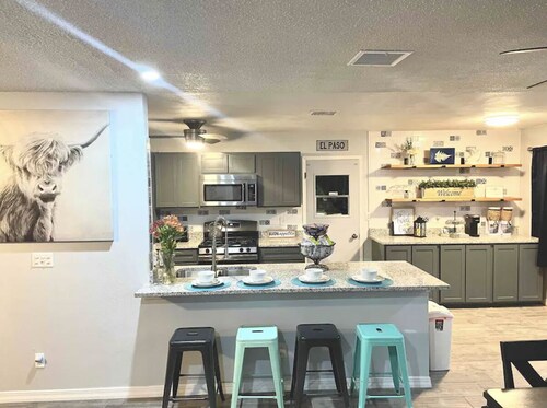 Modern Open House w POOL, close to Fort Bliss