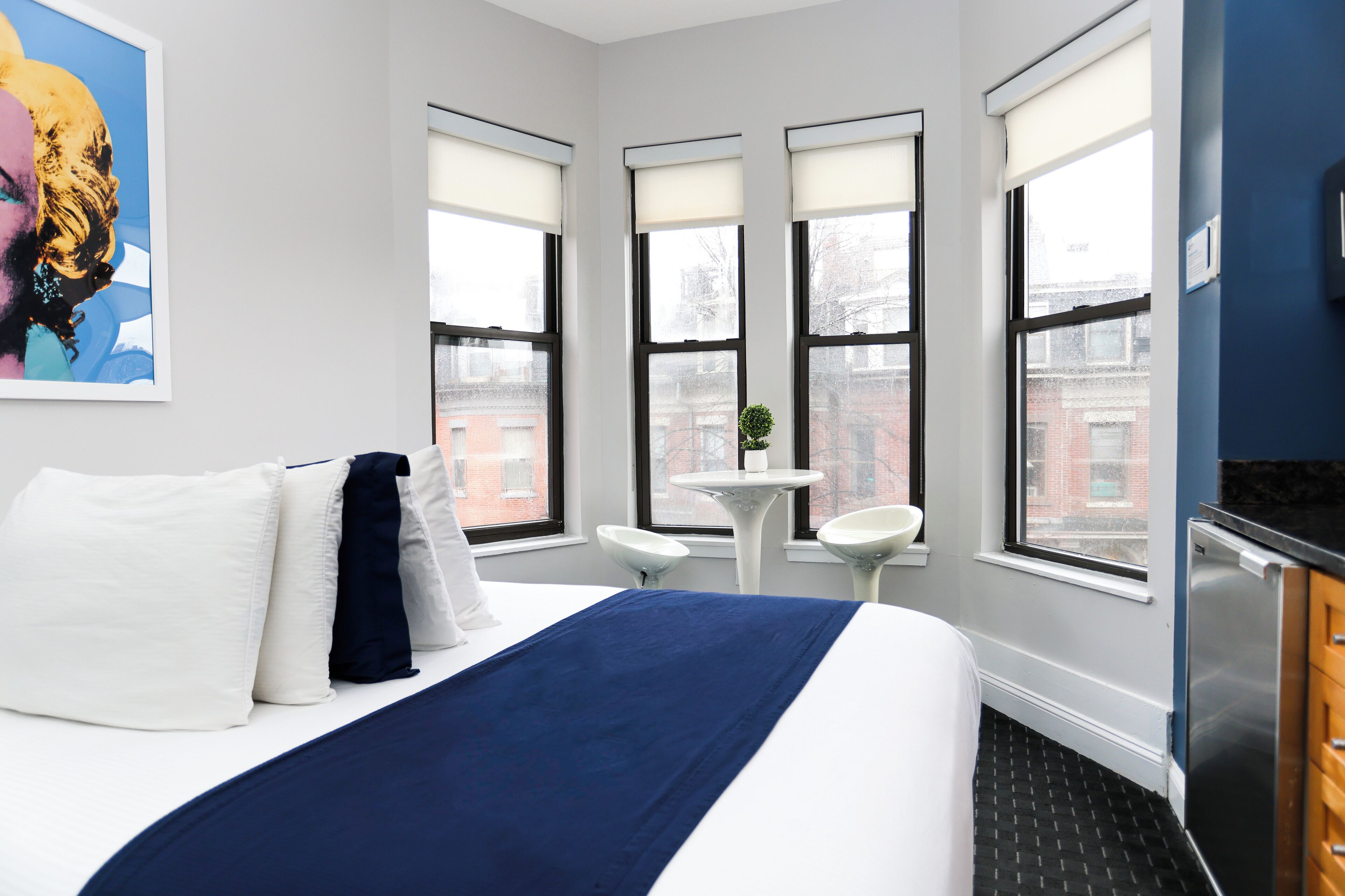 42-inch TV with satellite channels