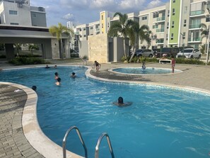 Alberca al aire libre 