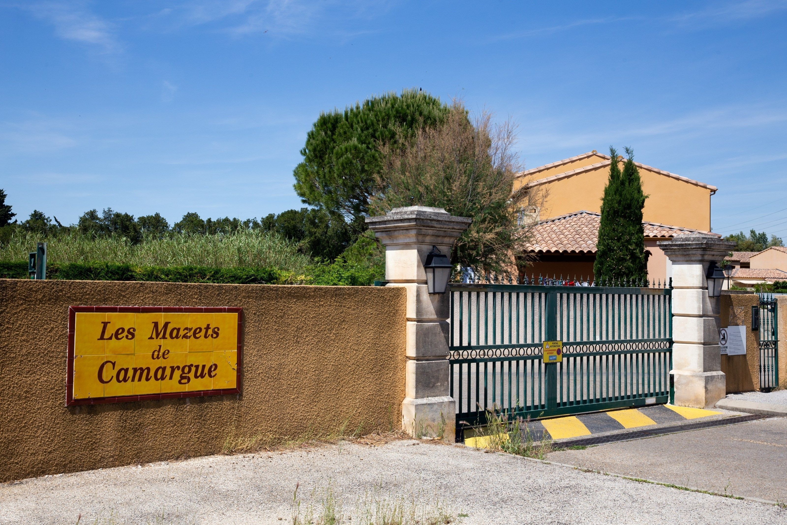 Enceinte de l’hébergement