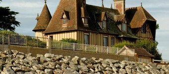 Escapade à Grandcamp av/Piscine, Sauna et Wifi