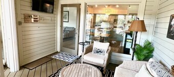 Beach Paradise with racquet club views near pool