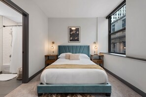 2 soverom, strykejern/-brett, reiseseng for barn og wi-fi