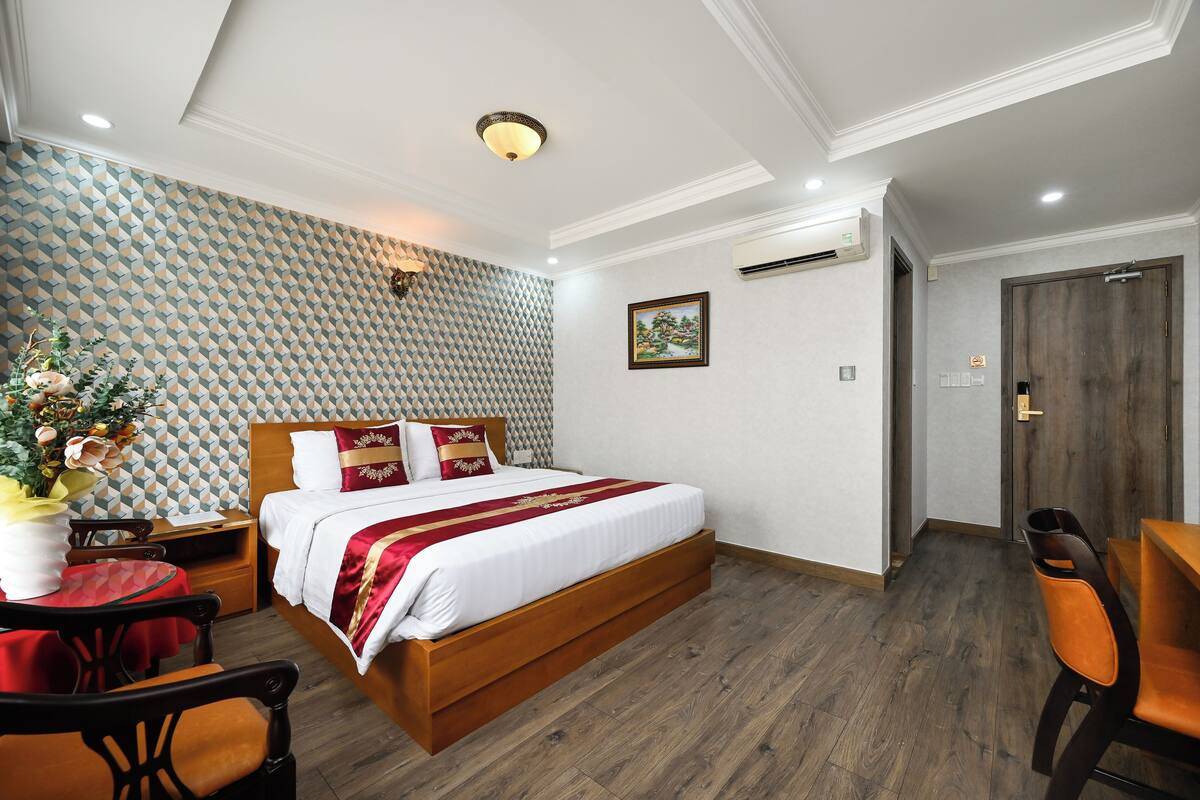 Kamar Double Deluks | Minibar, meja kerja, kedap suara, dan setrika/meja setrika