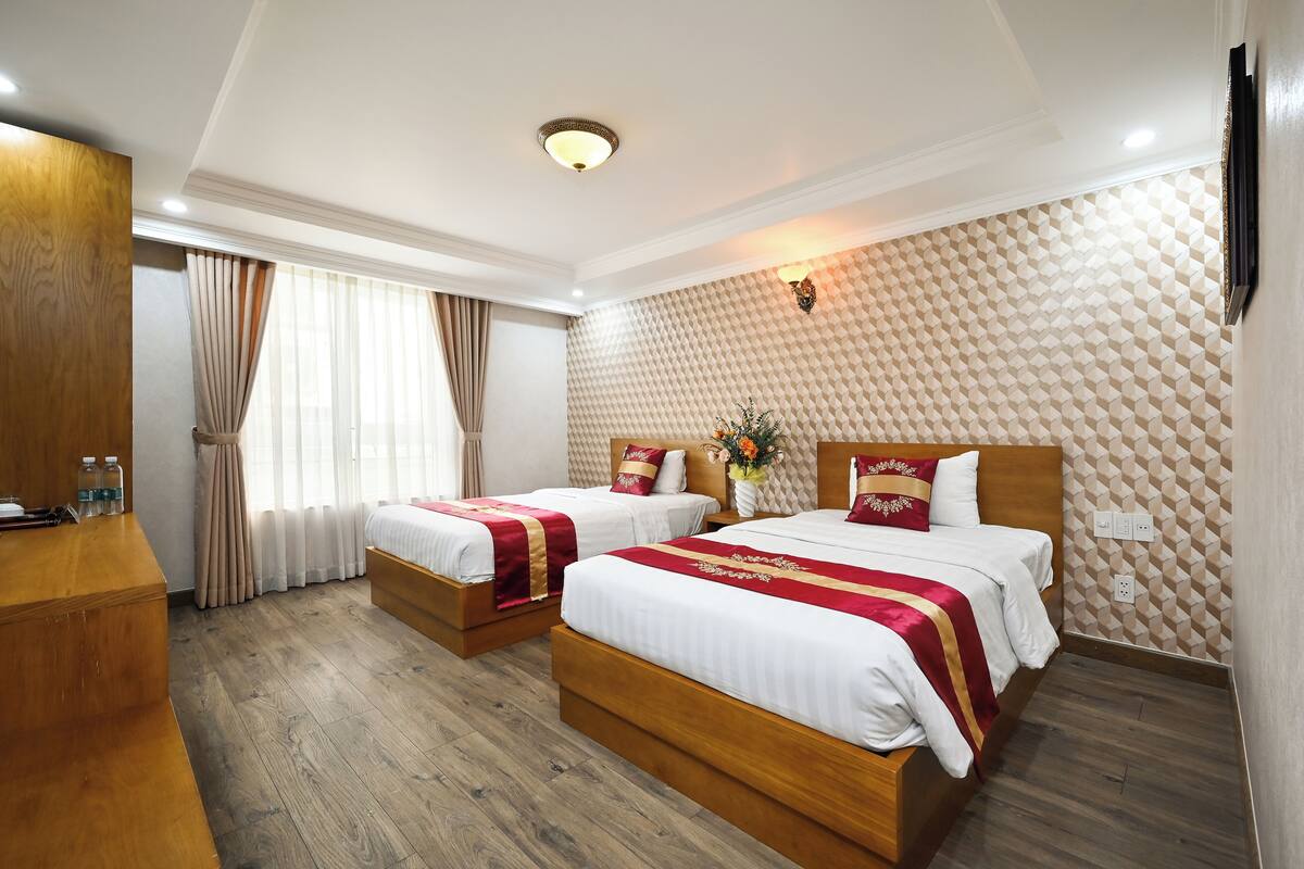 Kamar Twin Deluks | Minibar, meja kerja, kedap suara, dan setrika/meja setrika