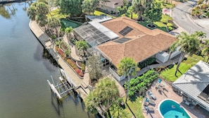 Exterior - Gulf Birdie | Waterfront Home on Siesta Key, w/ Private Heated Pool, Hot Tub, & Putting Green! (Sarasota)