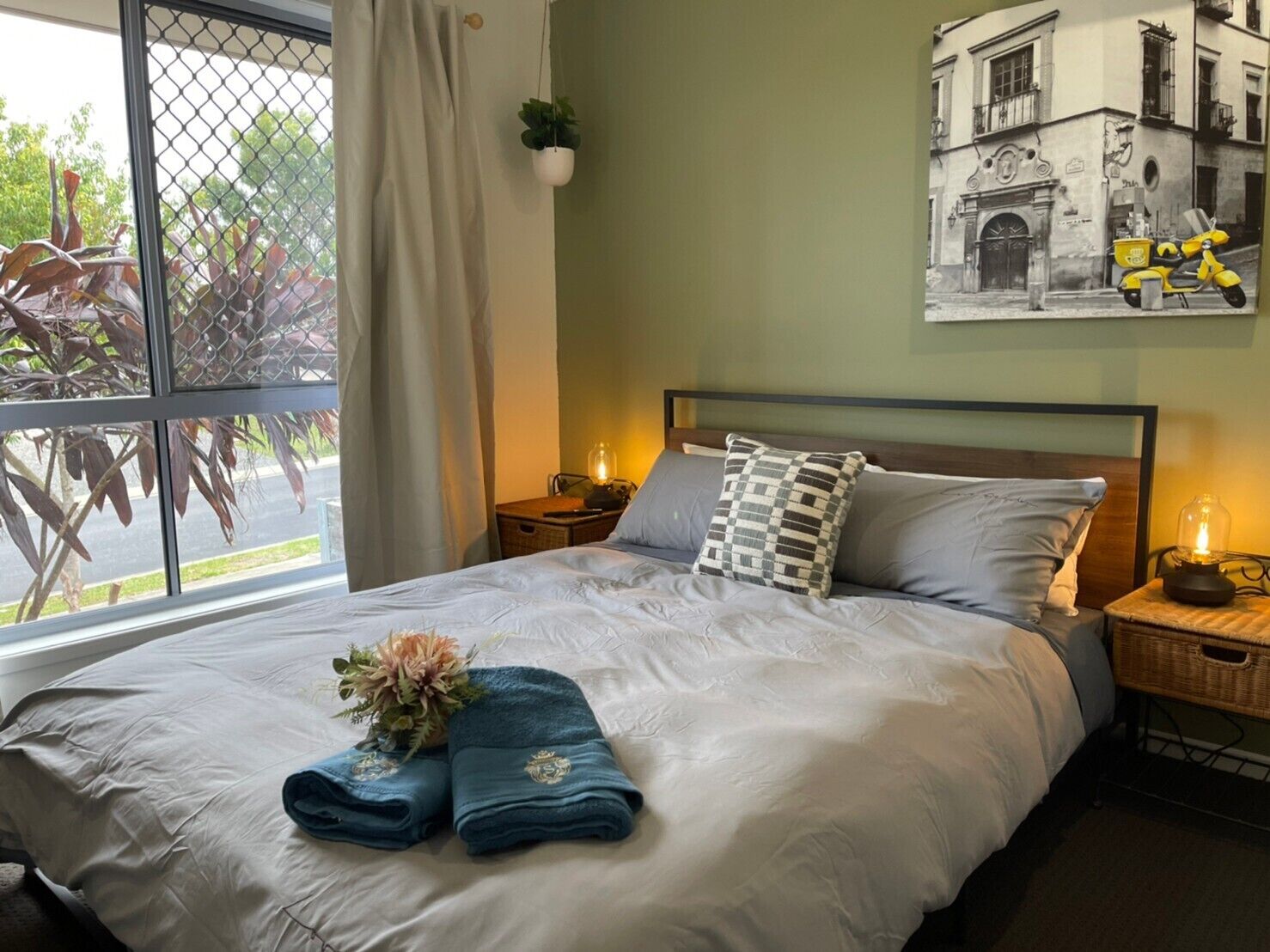 4 chambres, fer et planche à repasser, lit parapluie, Wi-Fi gratuit