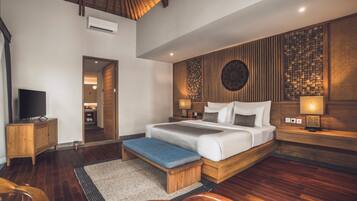 Grand villa, 1 slaapkamer | 2 slaapkamers, een minibar, individueel gemeubileerd