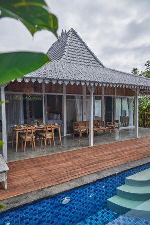 Family Villa | Balcony view - Casa Batu Belig (Seminyak)