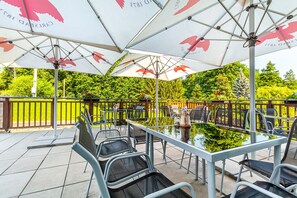 Terrace/patio - Penzion Bačalský mlýn (Morašice)