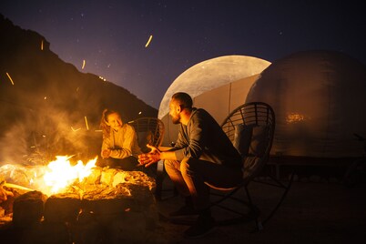 Pura Eco Retreat Jebel Hafit Desert Park