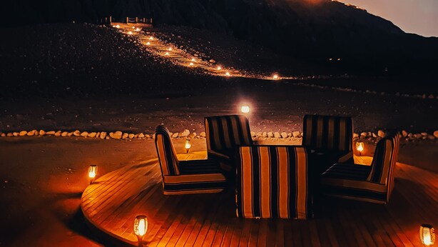 Restaurant - Pura Eco Retreat Jebel Hafit Desert Park (Al Ain)