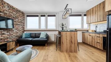 Căn hộ, 2 phòng ngủ, 2 phòng tắm | Phòng khách