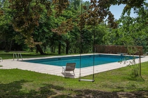 Seasonal outdoor pool