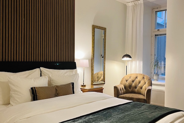 Lejlighed | 1 soveværelse, individuelt design, mørklægningsgardiner