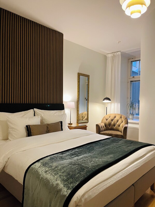 Apartamento | 1 dormitorio, decoración individual, cortinas opacas