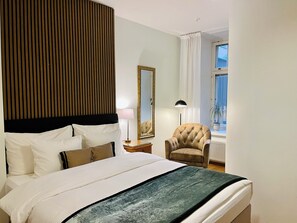 Apartment | 1 bedroom, individually decorated, blackout drapes, iron/ironing board - Luotsi 1911 Suites (Helsinki)