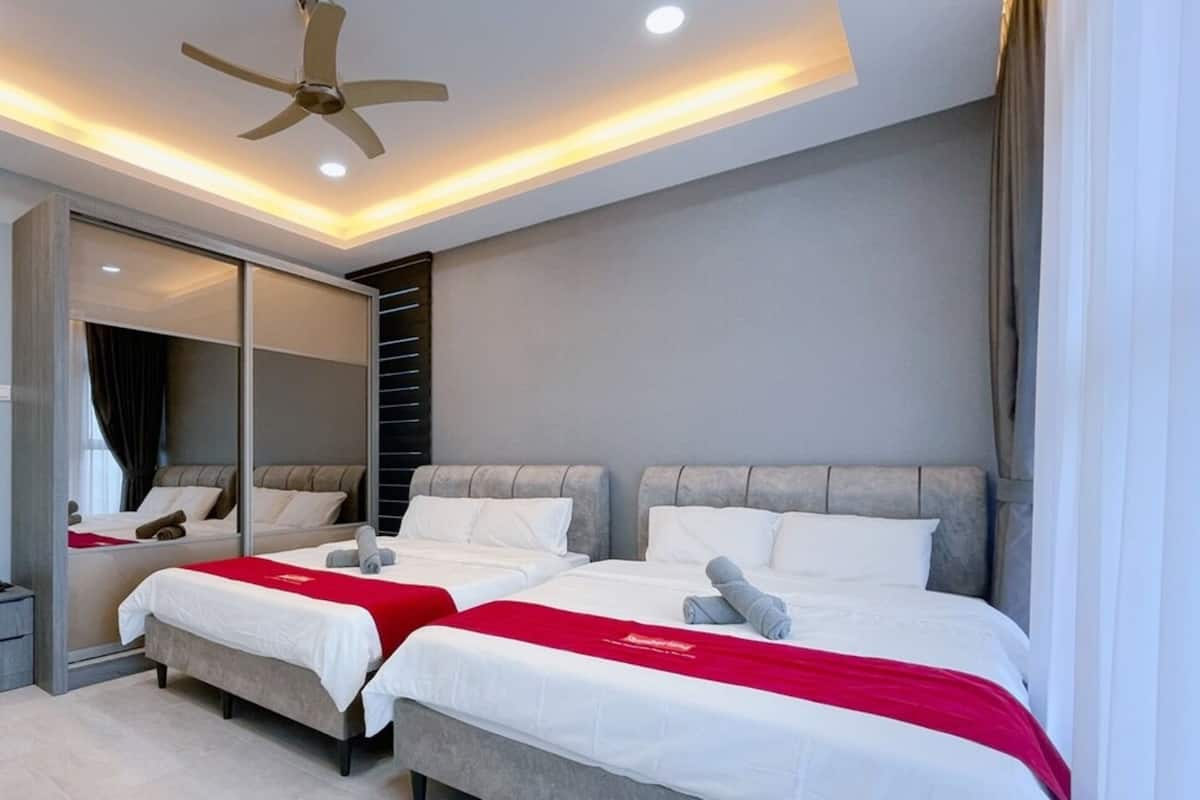 1 bedroom, desk, free WiFi, bed sheets