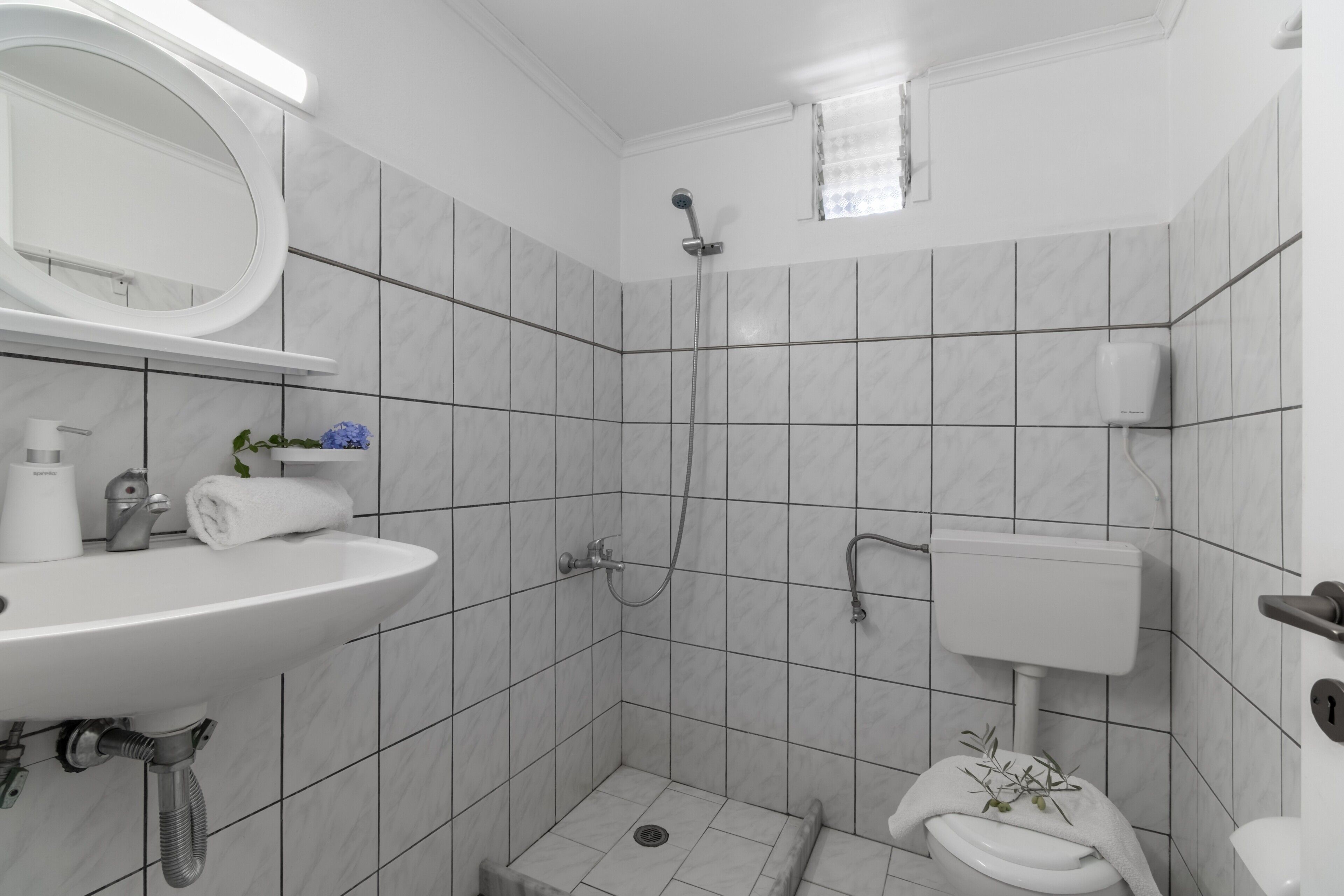 Dusche, Handtücher