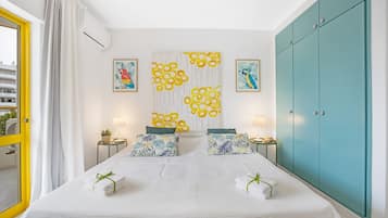 1 bedroom, WiFi (free), bed sheets