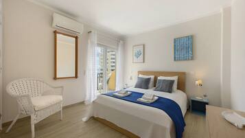 1 bedroom, WiFi (free), bed sheets