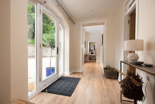 The Coach House sleeps six in three bedrooms