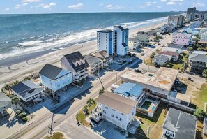 Exterior - Ocean View l 7BR Home l Second Row l Sleeps 16 (North Myrtle Beach)