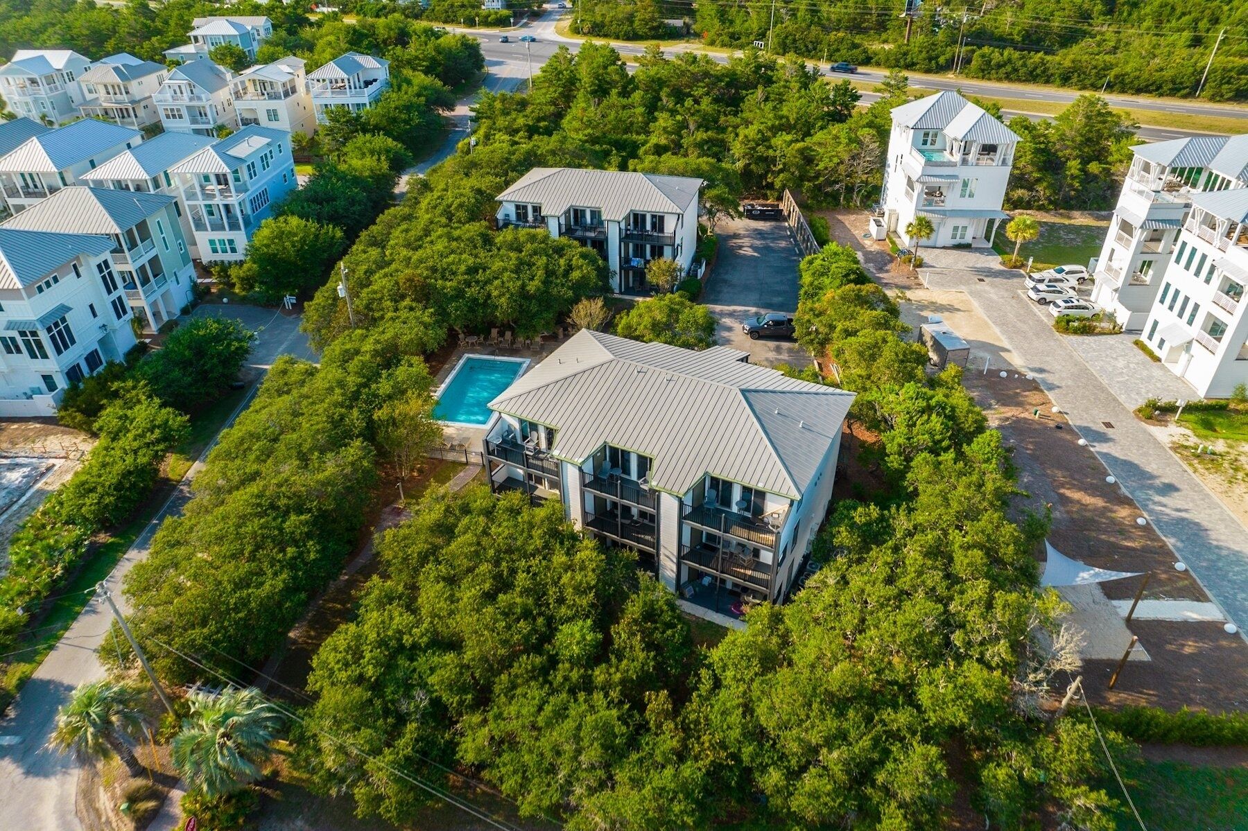 Maison mitoyenne, 1 chambre | Extérieur
