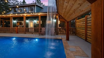 Una piscina climatizada