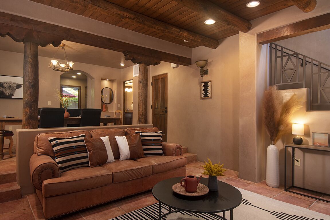 TV connectée, cheminée