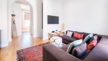 Smart-tv en een kantoor