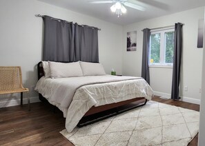 6 bedrooms, iron/ironing board, travel cot, free WiFi