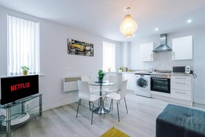 Apartment, Multiple Beds | Living area - Stunning and Modern Apartment in Liverpool, UK (Liverpool)