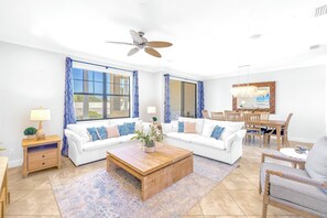 Smart TV, offices - Gertrude's Siesta | 6 Terraces, Rooftop, Pool, 1-min to Beach and Village! (Siesta Key)